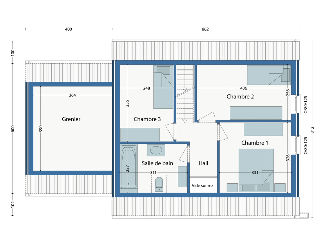 Plan_Maison_Epicea_Etage