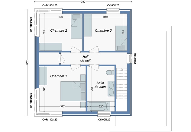 Plan_Maison_Kaki_Etage