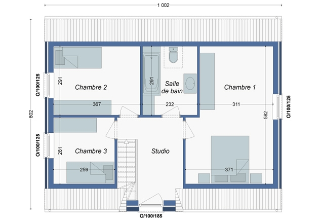 Plan_Maison_Origan_Etage